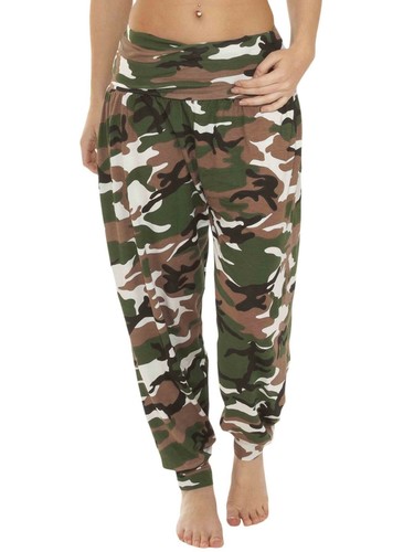 Womens Ali Baba Camouflage Camo Print 