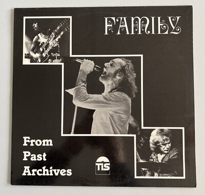 FAMILY From Past Archives LP 33rpm 12'' GERMANY 1981 NM/NM