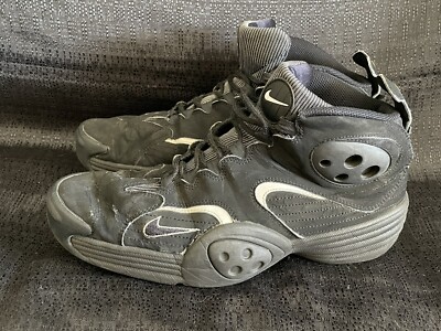 Nike Flight One Black White Size 10.5 538133-010 Black White