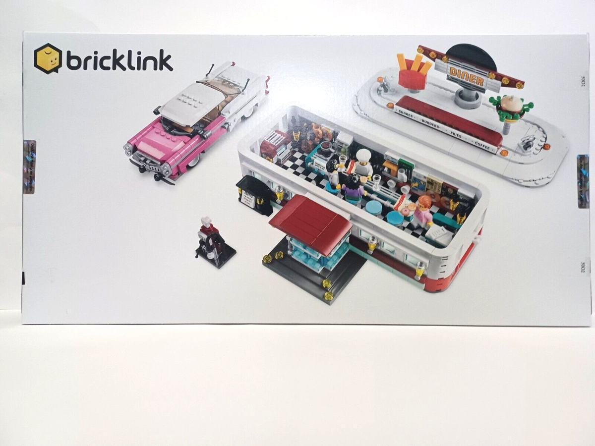 Lego 1950s Diner Bricklink Designer Program Australia