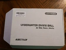 Aubestker Pool Toys Diving Underwater Inflatable Basketball  Hoop, Hose Adapter