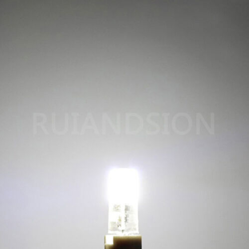 4/10PCS G4 3014 24 LED Car Boat Caravan Bi-Pin Light Bulb Lamp AC 12V Warm/White - Picture 8 of 9