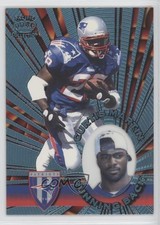 1996 Pacific Invincible Platinum Blue Curtis Martin #I-89 HOF 4hj