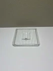 Anchor Hocking 1932 Design Ribbed 9x9 Refrigerator/Baking Lid Vintage no chips