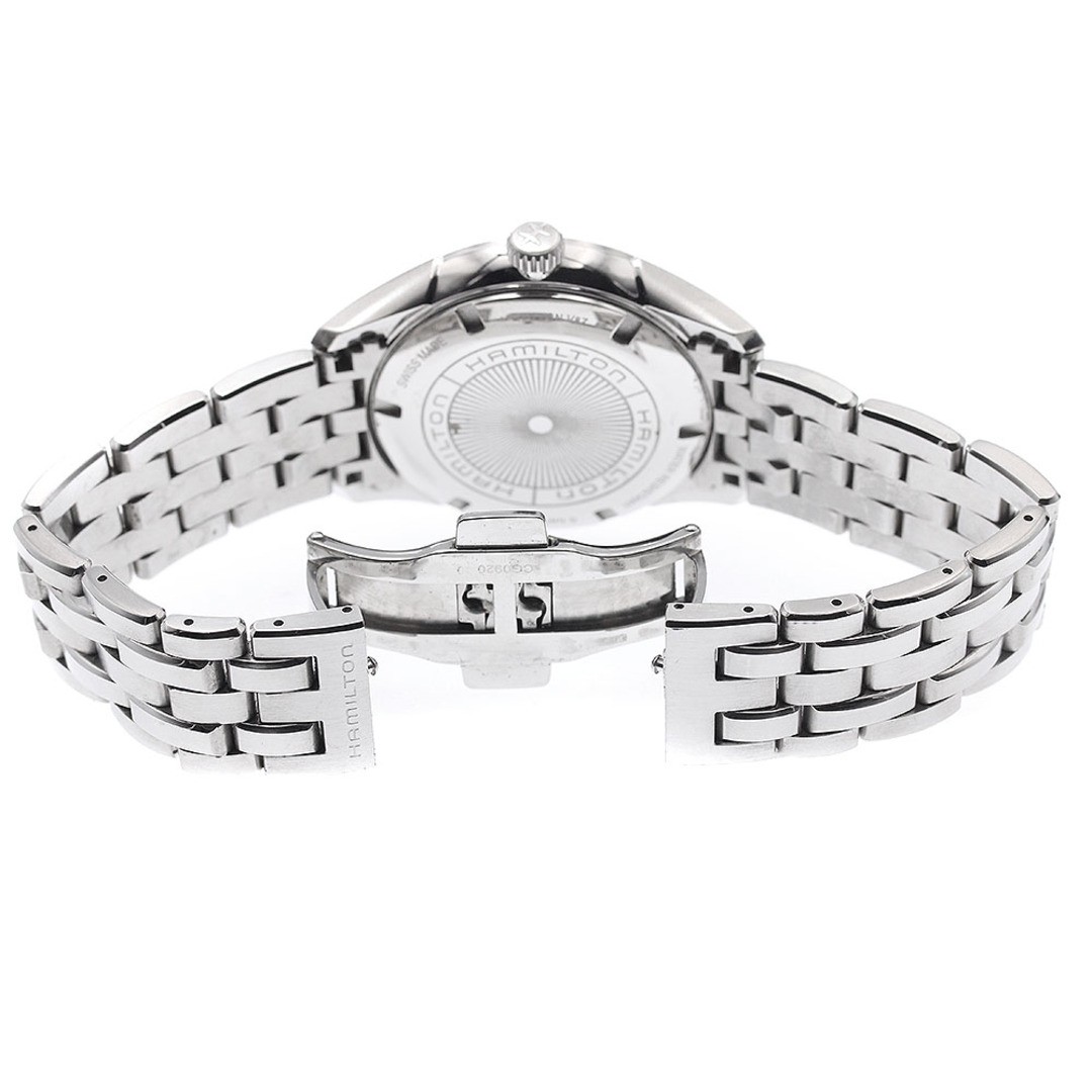 Hamilton Jazzmaster Date Men's Watch SS Black Dial Used From Japan image 5