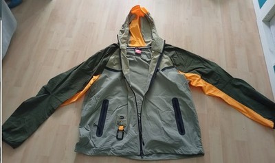 Nike Tech Neutral Olive Windrunner Full-Zip Jacket Gr. L