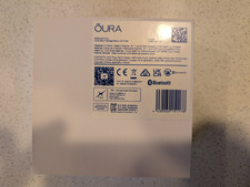 Oura Ring Gen 3 Heritage Black US10 Smart Ring Size 10 NEW Open Box