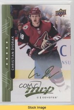 2018-19 Upper Deck MVP Green Script Christian Dvorak #134 READ 0nr3