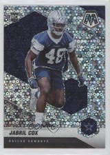 2021 Panini Mosaic Rookies No Huddle Silver Mosaic Prizm Jabril Cox #369 10ou