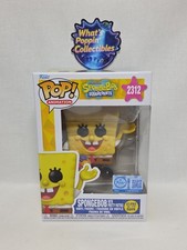 Funko Pop! SpongeBob with Pretty Patties (Glow) Exclusive #2312 W/ Protector 