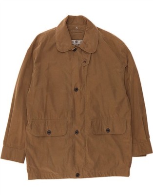 BELFE & BELFE Mens Bomber Jacket UK 46 3XL Brown DV26