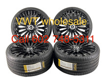 20 Wheels Rims Tires Fit S Class C E Amg Style Wheels Mercedes 5x112 Black Glos