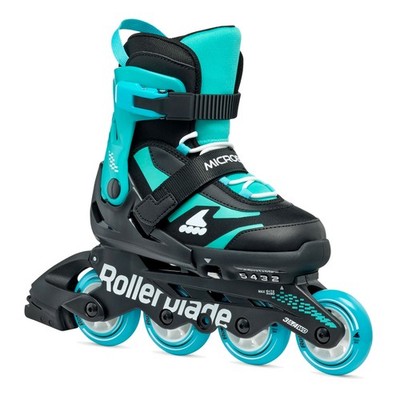 ROLLERBLADE Microblade Black/Light Blue Skates (86B0751530NK02)