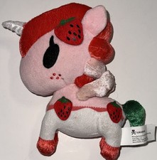 Neon Star Tokidoki Plush Unicorno Ruby Strawberry Unicorn 8"