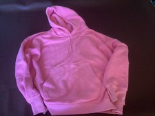 Women  s Gap Hot Pink Hoodie Sweatshirt Size Large