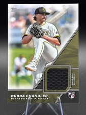 2026 Topps Series 1 Bubba Chandler RC Major League Material Relic Card #MLM-BC