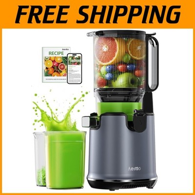 High Juice Yield Slow Masticating Juicer, Easy to Clean