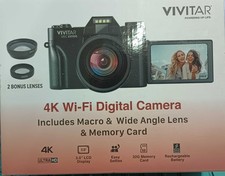 Vivitar Point Shoot Interchangeable Lens Camera