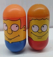 Mighty Beanz Simpsons Blind Bag 2004 Lot Of 2 #9 Todd #10 Rod Flanders Twins