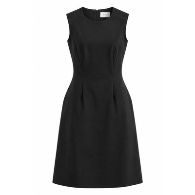 BOSS Hugo Boss Black Sleeveless A-Line Sheath Dress US 8