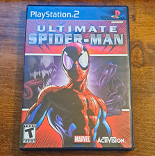 Ultimate Spider-Man Sony PlayStation 2 PS2 Black Label CIB Manual Great