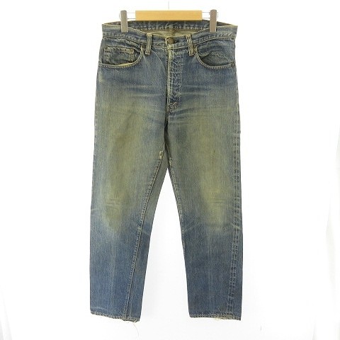 Levi'S 505 Bige 60'S Red Ear Engraved 5 Denim Vintage Levi'S 505 Bige 60'S Red Ear Engraved 5 Denim Vintage
