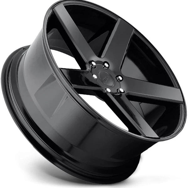 Dub S216 Baller 22x8.5 5x4.5" +38mm Gloss Black Wheel Rim 22" Inch Foto 3 de 4