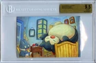 BGS 9.5 GEM MINT Munchlax & Snorlax Van Gogh Postcard 2023 Pokemon Center Excl.