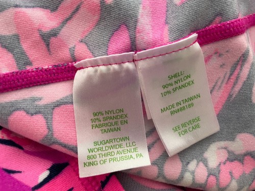 Lilly Pulitzer Womens S LUXLETIC Full Zip Jacket Pockets Kapri Jungle in Here - Picture 10 of 10