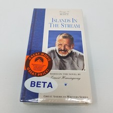 Islands In The Stream Betamax Beta Tape Not VHS New Factory Sealed Watermarks