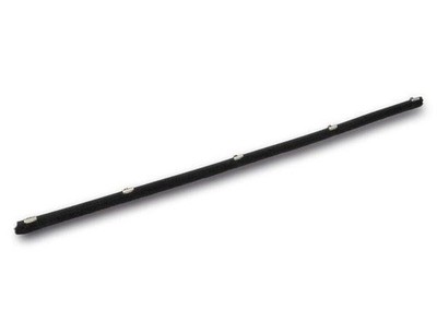 For PORSCHE (1984-1998) Door Glass Felt Brush with Clips RIGHT INNER Pass. Side