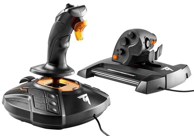 US Thrustmaster T16000M FCS HOTAS (Compatible with PC)