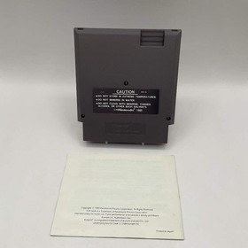 Top Gun The Second Mission NES Used with Game Manual