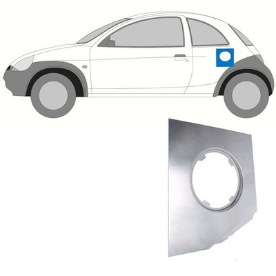 Für Ford KA 1996-2008 Reparaturblech / Tankloch / Tanklochblech