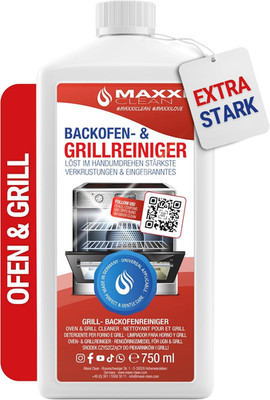 MAXXI CLEAN | Backofen & Grillreiniger - Das Original | 750 Ml Gel Paste | Selbs