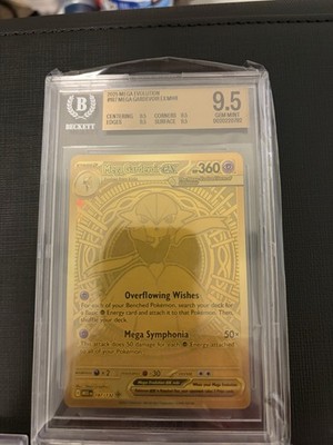  Quad Gem  9.5 BGS Mega Gardevoir EX Full Art Holo MHR 187/132 
