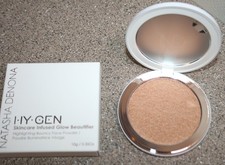 NATASHA DENONA HY-GEN Skincare Infused Glow Beautifier Highlighter Powder DARK