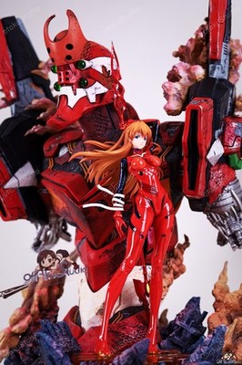 Imagination (YY) Studio   Asuka with EVA Unit-02   Resin Figure Statue In Stock