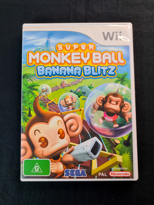 Super Monkey Ball: Banana Blitz PAL (Wii) ~ Complete / Very Good Condition!