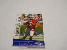 D.J. SHOCKLEY ROOKIE CARD ATLANTA FALCONS 2006 PLAYOFF PRESTIGE. rookie card picture