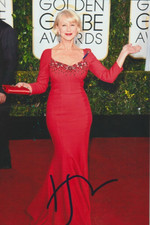 Helen Mirren  mit Originale Unterschrift