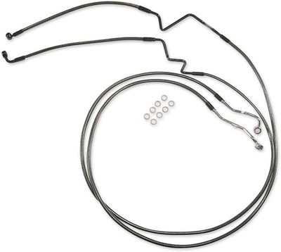 Magnum Abschirmung untere Bremsleitung für Harley Davidson FLHX 1923 24-25 AS77034