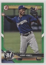2018 Bowman Draft Green 32/99 Korry Howell #BD-61 0q3
