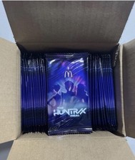 2026 McDonald  s Kpop Demon Hunters Huntr/X Meal Photocard Pack SEALED 5 Packs