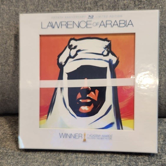 Lawrence of Arabia 50th Anniversary Blu-ray + Numbered 70mm Film Frame 23161