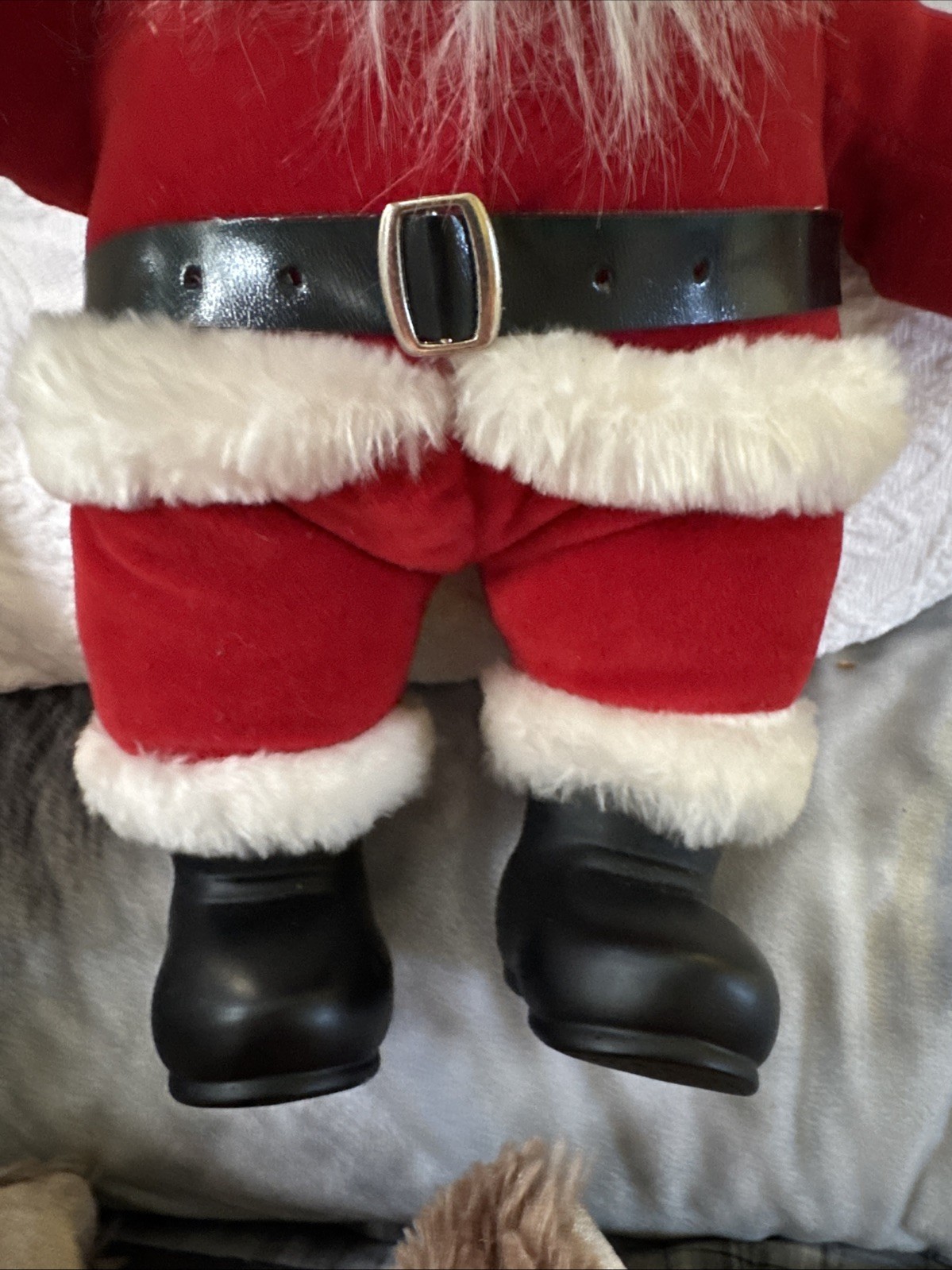 Vintage Coca Cola Christmas Holiday Santa Claus 16” Dakin Doll Plush 1988