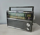 VEF 206 Portable Radio LW, MW, 6 SW Receiver Soviet Union Works Well USSR