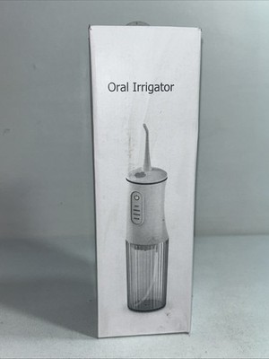 New Oral Irrigator Waterpik, Cordless, Purple, Open Box 