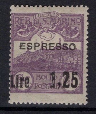 SAN MARINO 1923 ESPRESSO 60 CENTS N.2 G.O MLH*