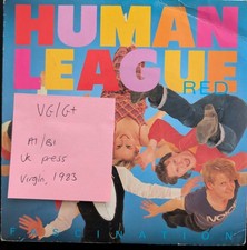 Human League Fascination Vinyl Record 7" VG/G+ VS569 1983